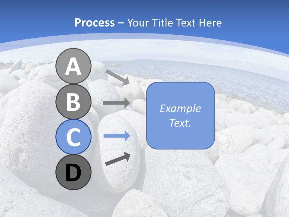 Newfoundland Pebble Beach Peaceful PowerPoint Template