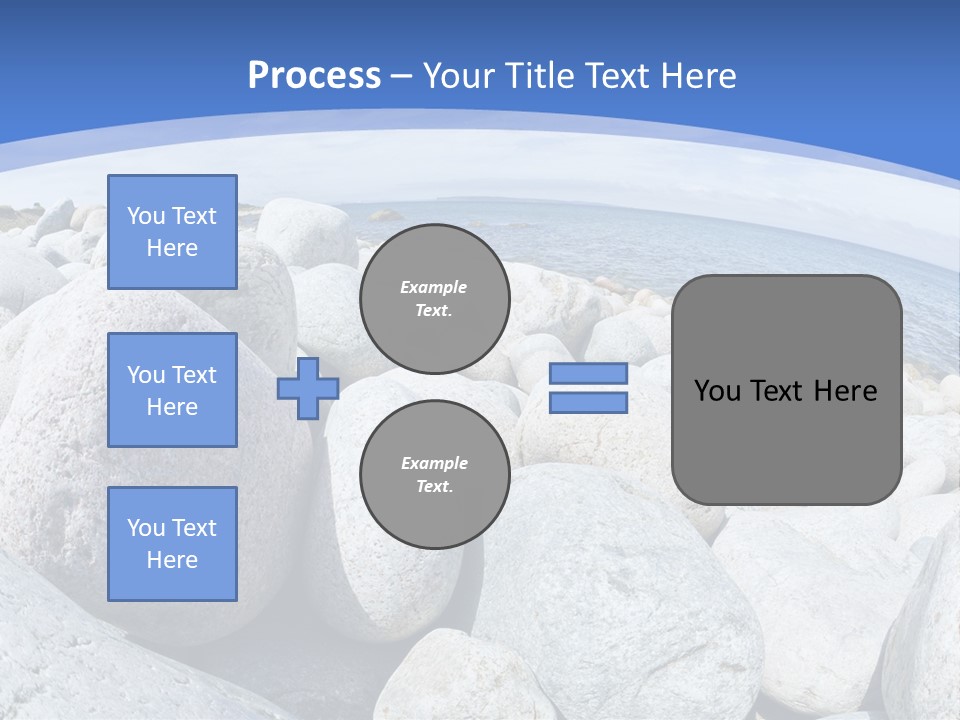 Newfoundland Pebble Beach Peaceful PowerPoint Template