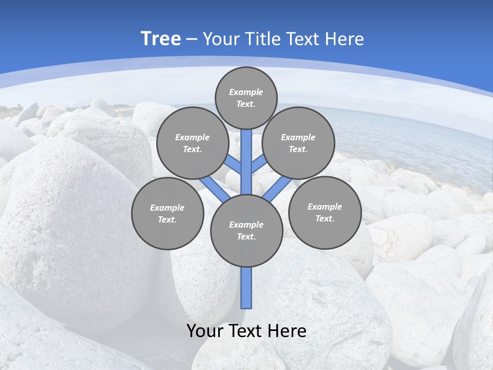 Newfoundland Pebble Beach Peaceful PowerPoint Template