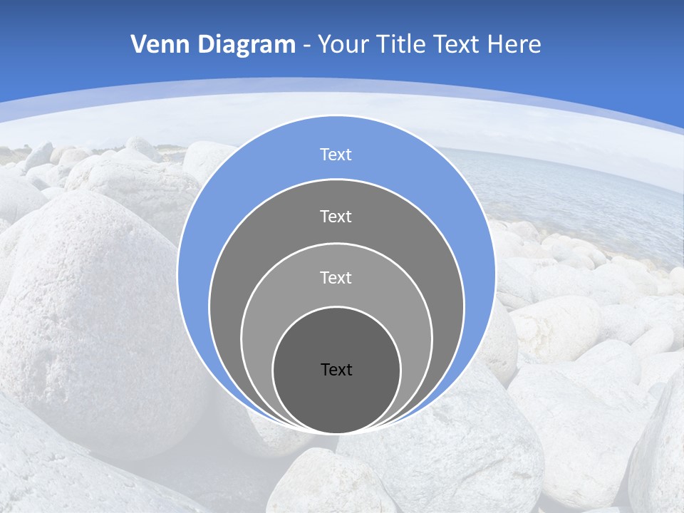 Newfoundland Pebble Beach Peaceful PowerPoint Template