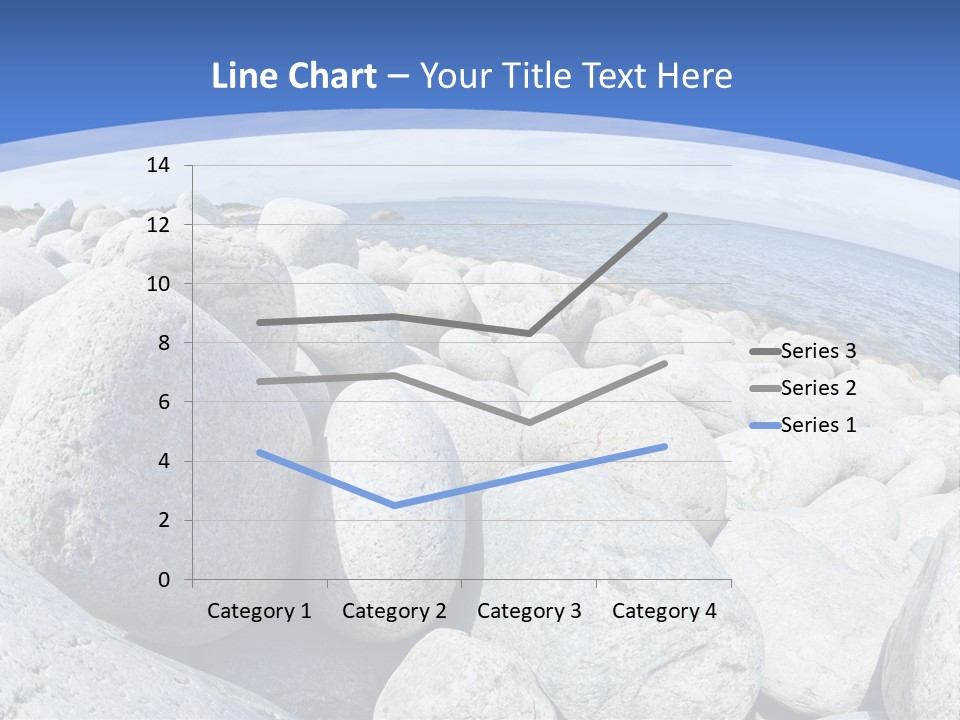 Newfoundland Pebble Beach Peaceful PowerPoint Template