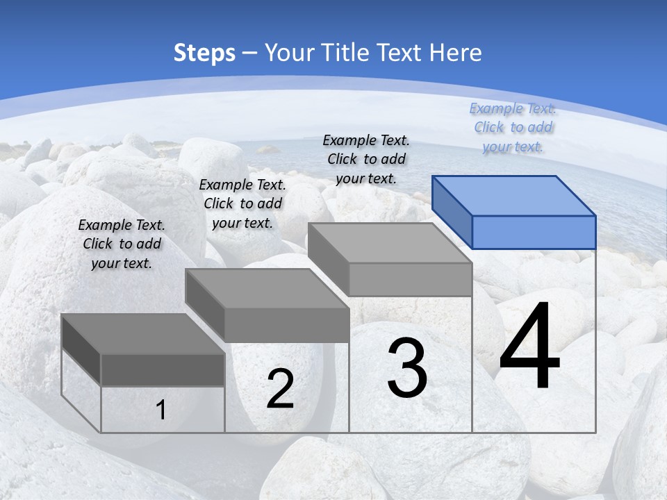 Newfoundland Pebble Beach Peaceful PowerPoint Template