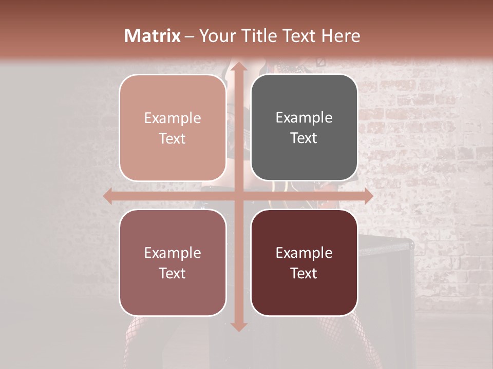 Female Punk Rock PowerPoint Template