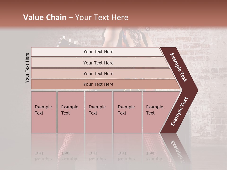Female Punk Rock PowerPoint Template