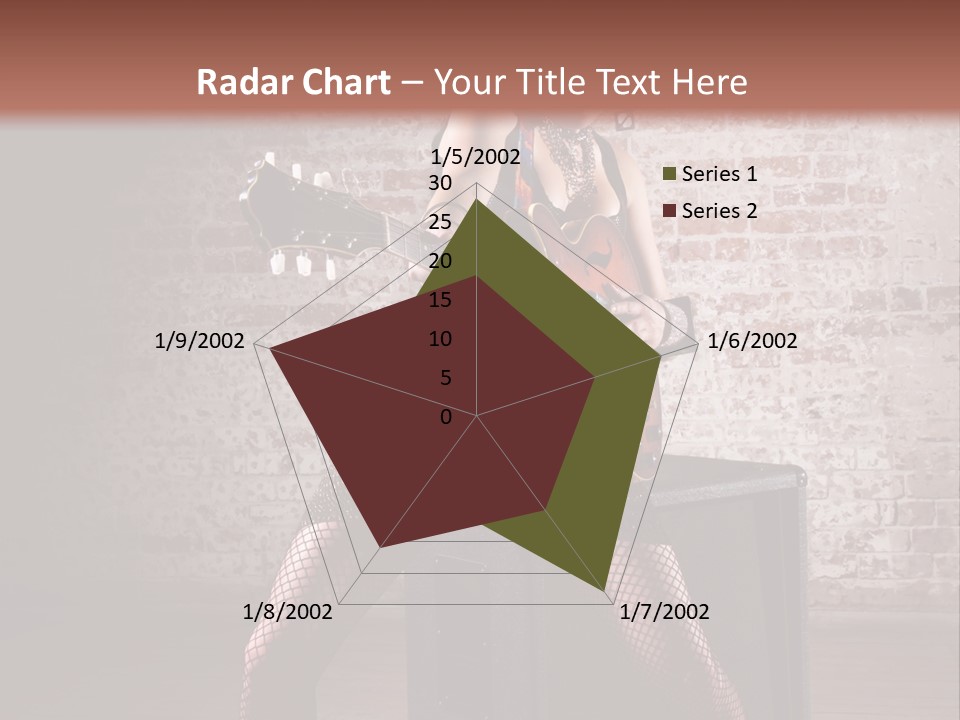 Female Punk Rock PowerPoint Template