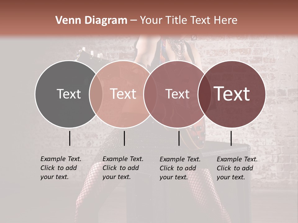 Female Punk Rock PowerPoint Template