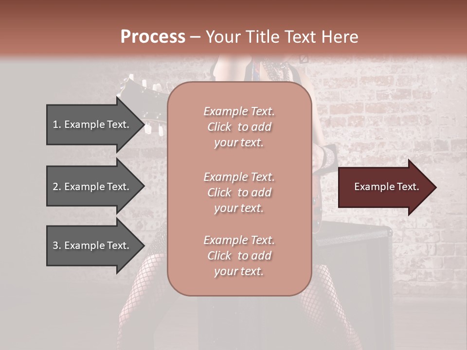 Female Punk Rock PowerPoint Template