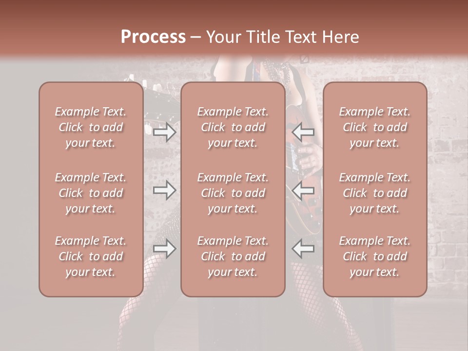 Female Punk Rock PowerPoint Template