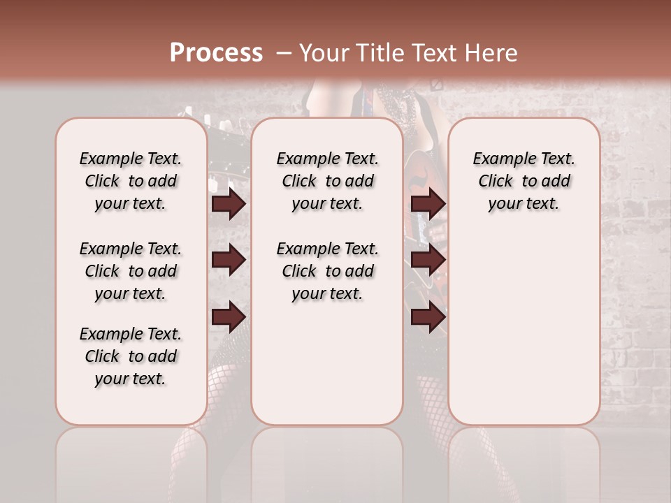 Female Punk Rock PowerPoint Template
