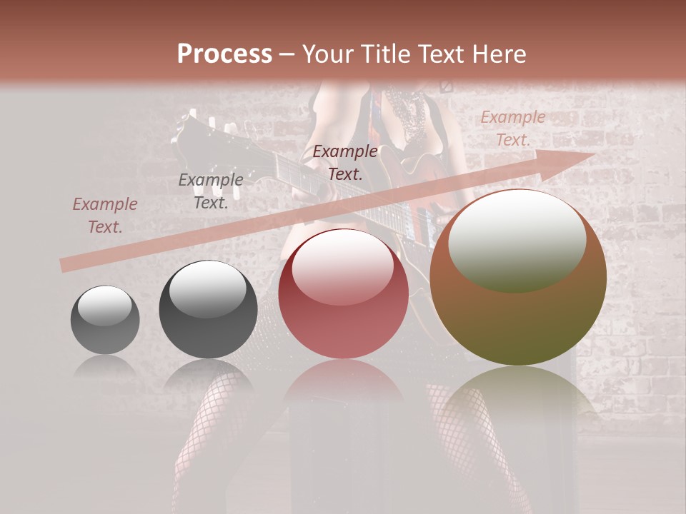 Female Punk Rock PowerPoint Template