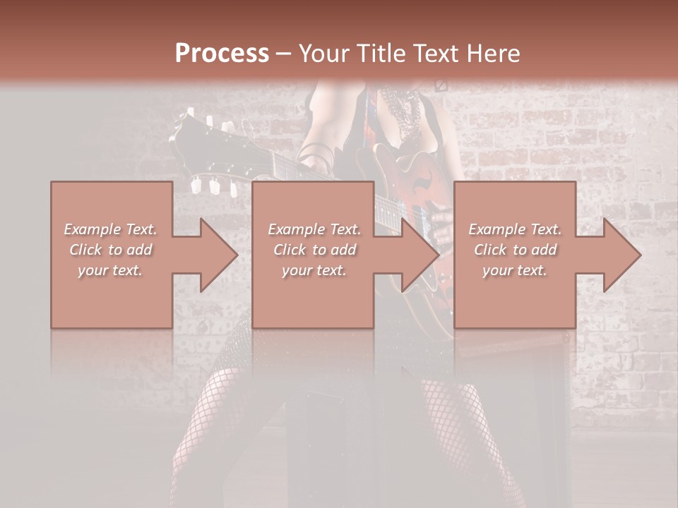 Female Punk Rock PowerPoint Template