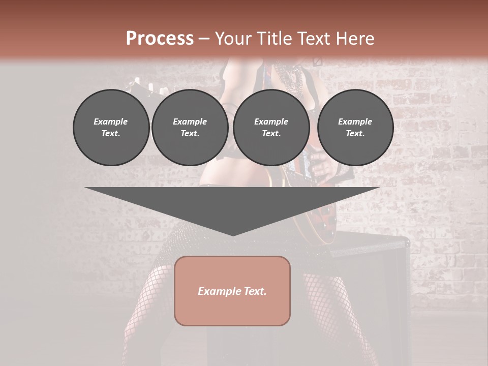 Female Punk Rock PowerPoint Template