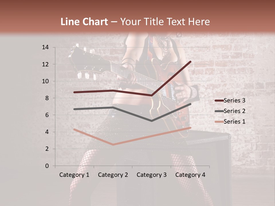 Female Punk Rock PowerPoint Template