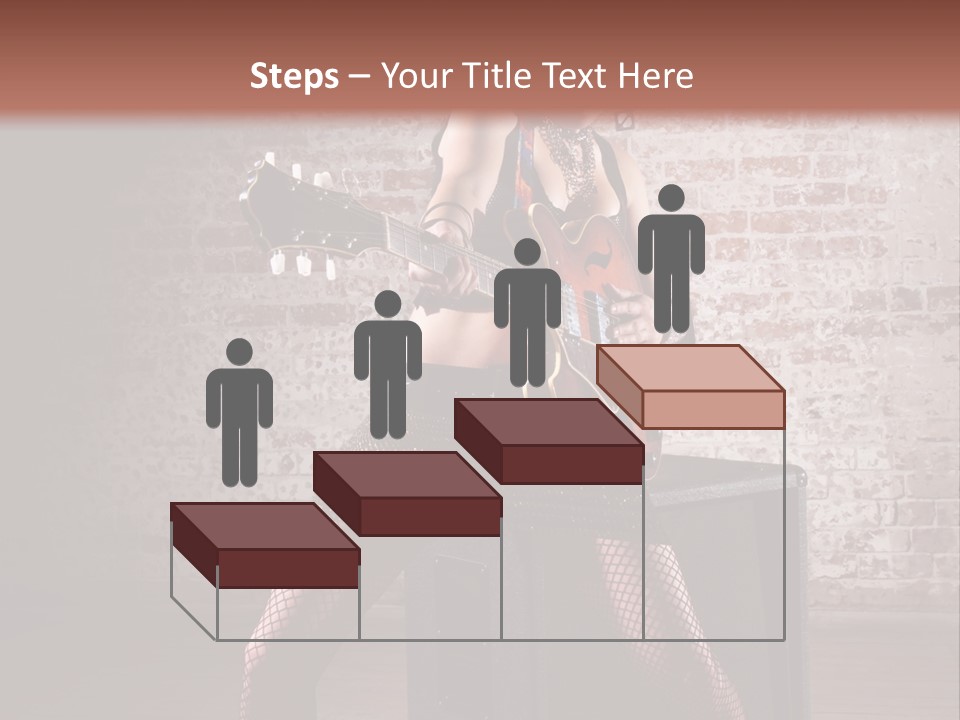 Female Punk Rock PowerPoint Template
