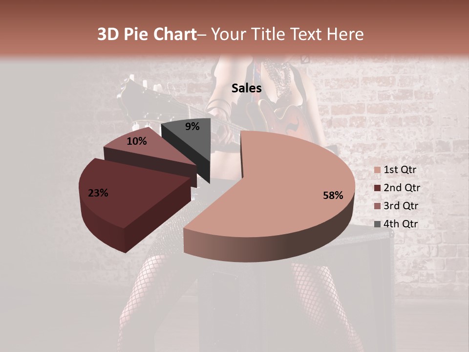 Female Punk Rock PowerPoint Template