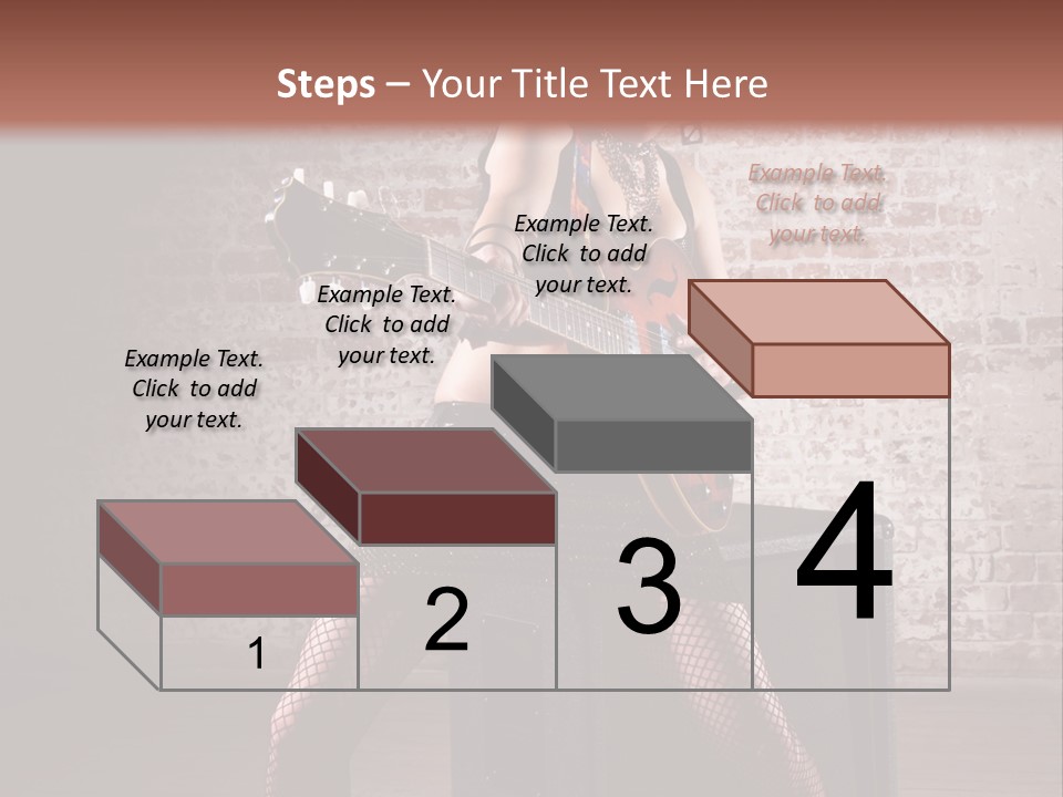 Female Punk Rock PowerPoint Template