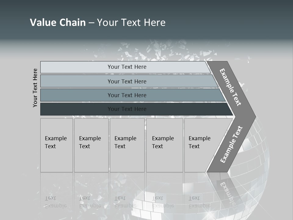 Exploding Disco Ball PowerPoint Template