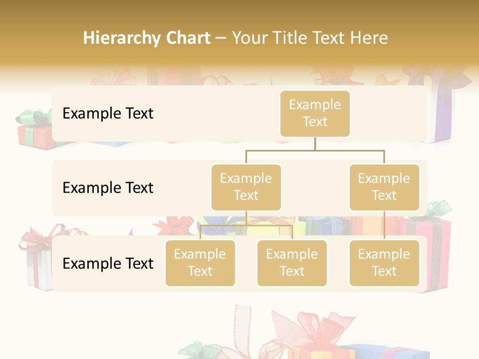 Ribbon Blue Closeup PowerPoint Template