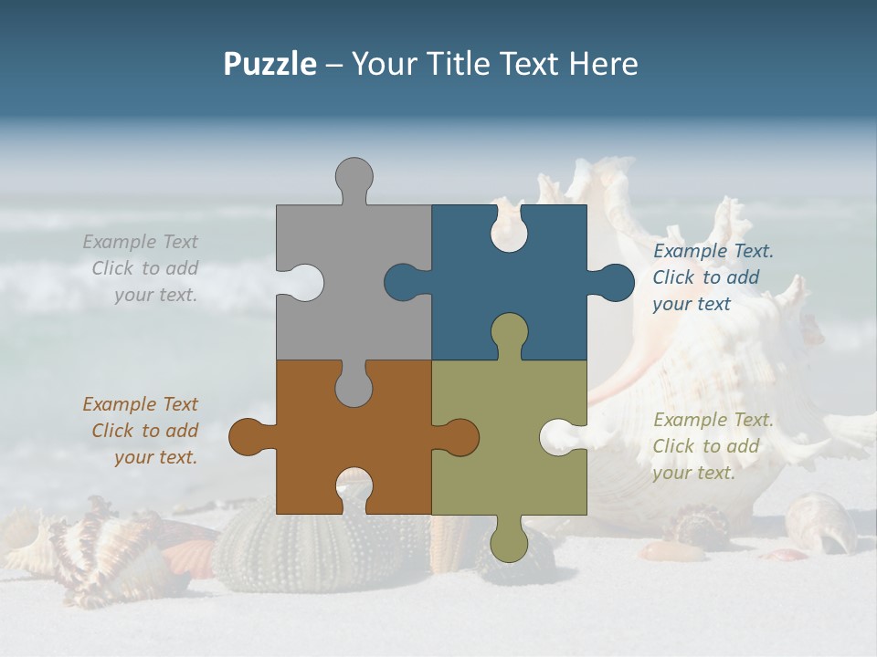 Beach Shell PowerPoint Template