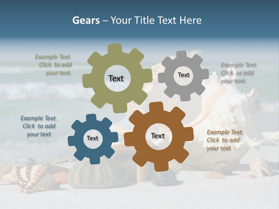 Beach Shell PowerPoint Template