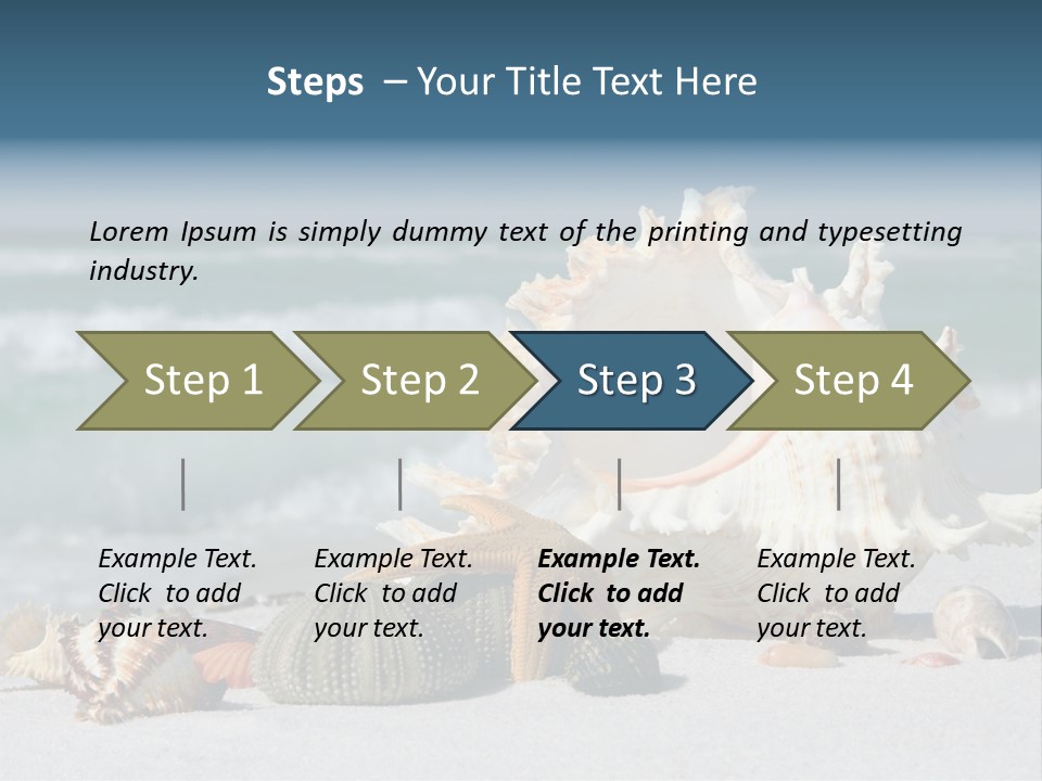 Beach Shell PowerPoint Template