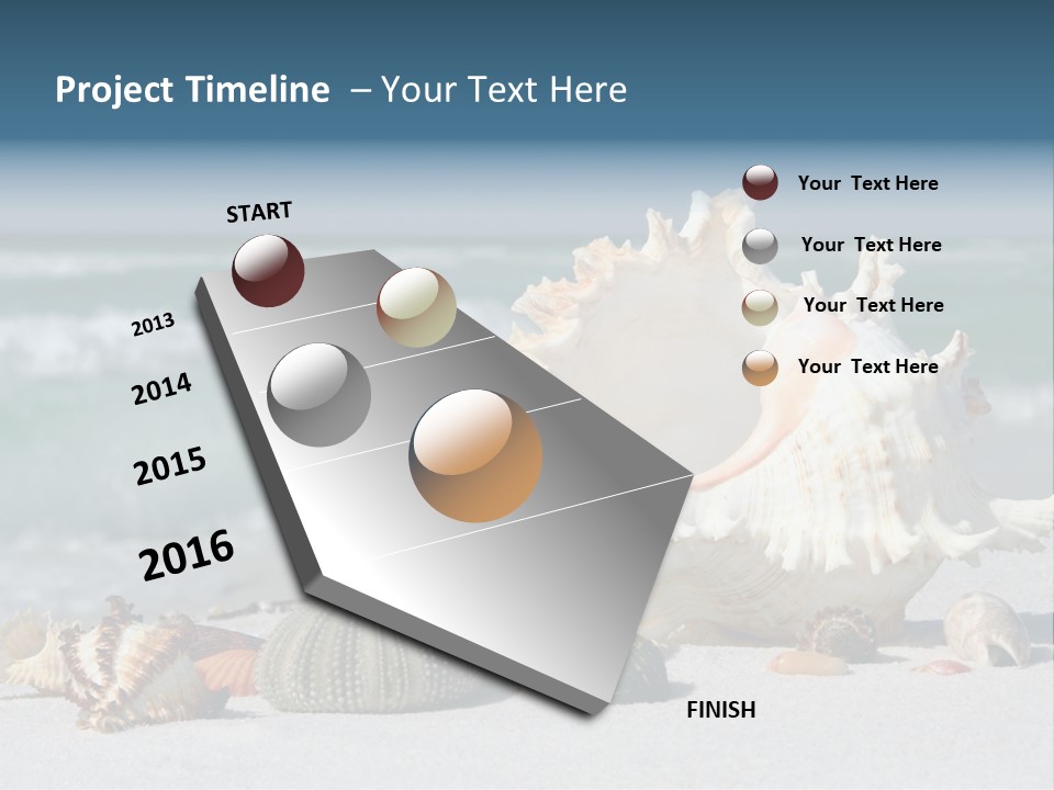 Beach Shell PowerPoint Template