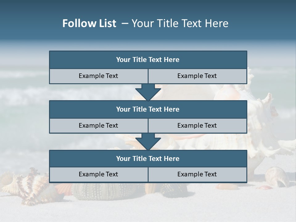 Beach Shell PowerPoint Template