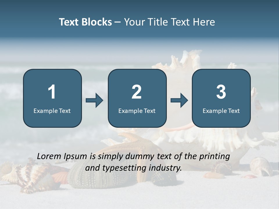 Beach Shell PowerPoint Template