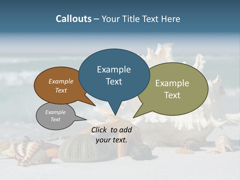 Beach Shell PowerPoint Template