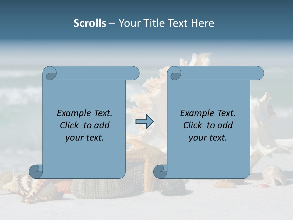 Beach Shell PowerPoint Template