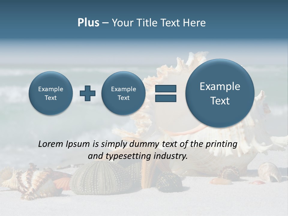 Beach Shell PowerPoint Template