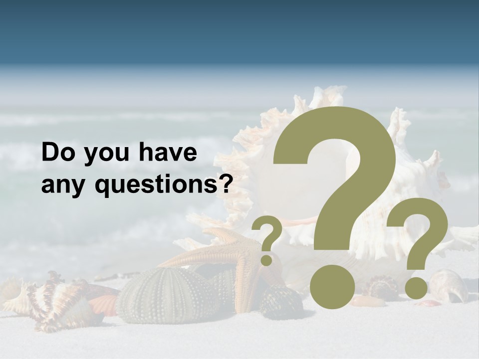 Beach Shell PowerPoint Template