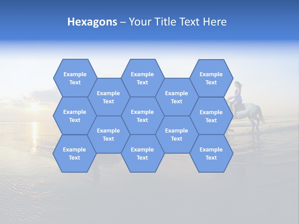 Horseback Riding In Costa Rica PowerPoint Template