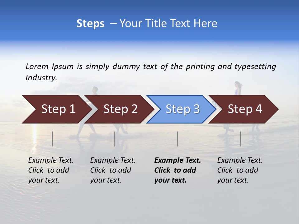 Horseback Riding In Costa Rica PowerPoint Template