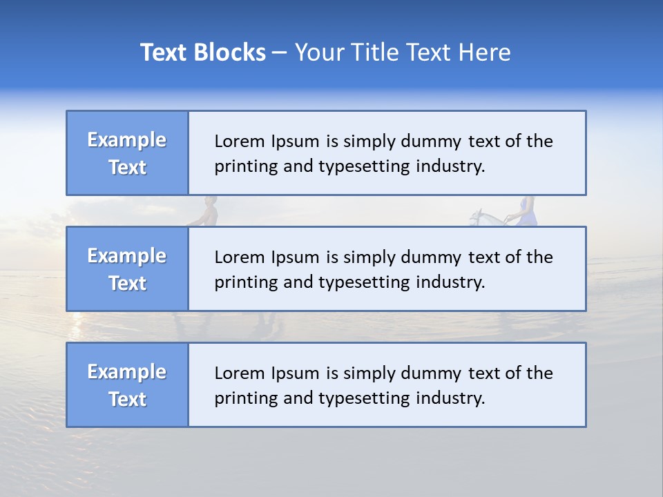 Horseback Riding In Costa Rica PowerPoint Template