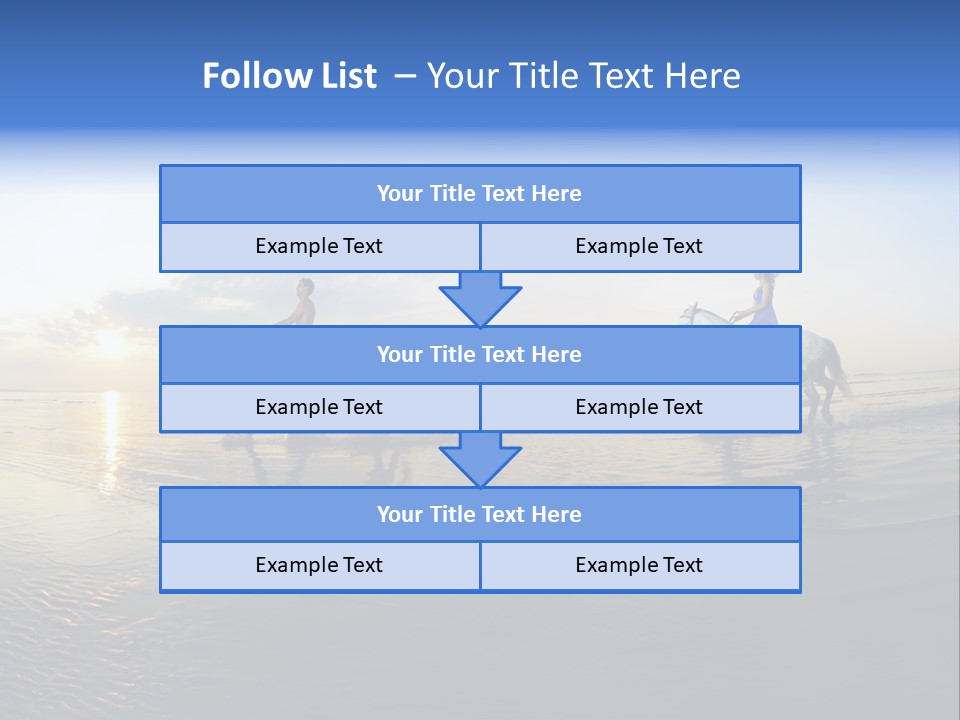 Horseback Riding In Costa Rica PowerPoint Template