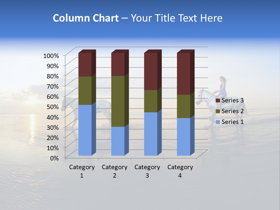 Horseback Riding In Costa Rica PowerPoint Template