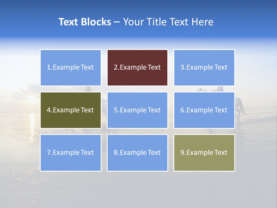 Horseback Riding In Costa Rica PowerPoint Template