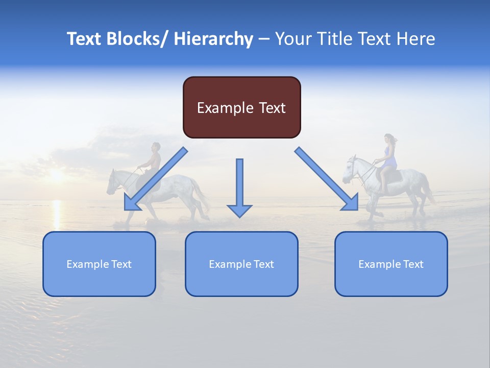 Horseback Riding In Costa Rica PowerPoint Template