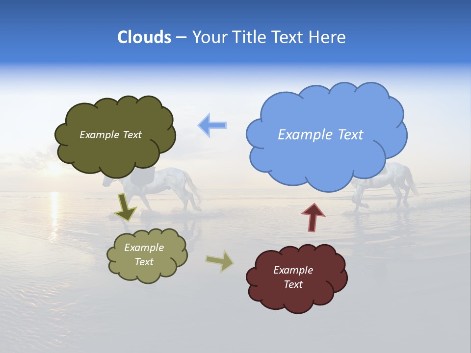 Horseback Riding In Costa Rica PowerPoint Template