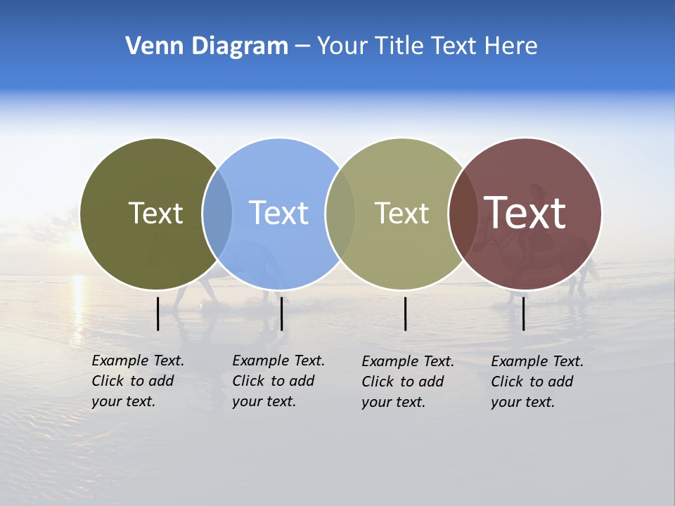 Horseback Riding In Costa Rica PowerPoint Template