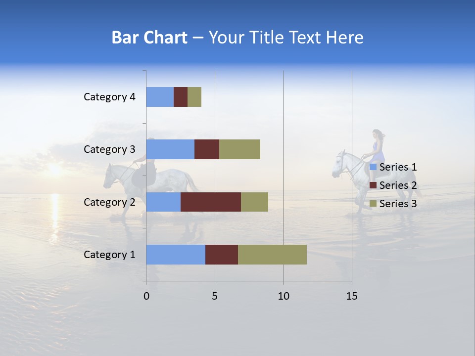 Horseback Riding In Costa Rica PowerPoint Template