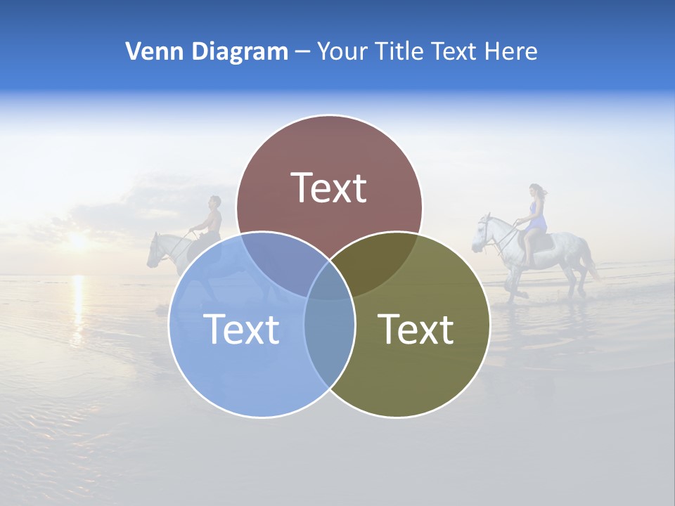 Horseback Riding In Costa Rica PowerPoint Template