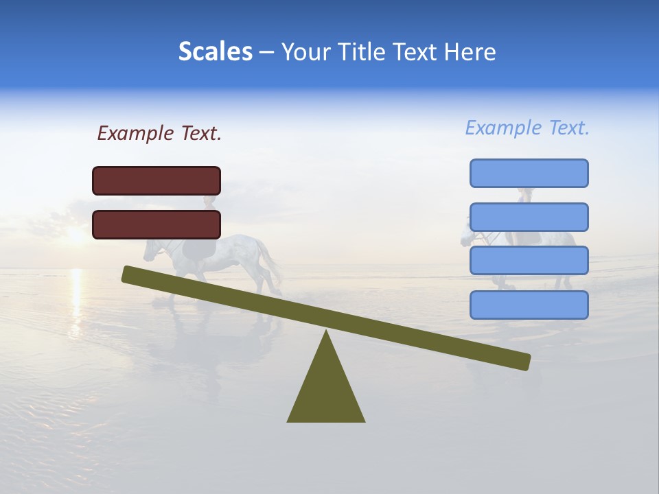 Horseback Riding In Costa Rica PowerPoint Template