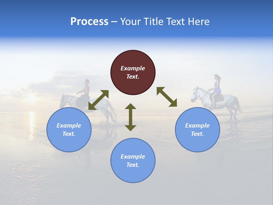 Horseback Riding In Costa Rica PowerPoint Template