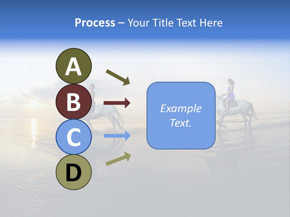 Horseback Riding In Costa Rica PowerPoint Template