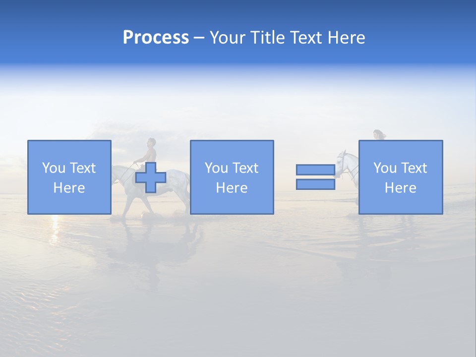 Horseback Riding In Costa Rica PowerPoint Template