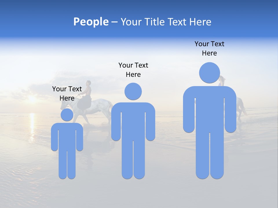 Horseback Riding In Costa Rica PowerPoint Template