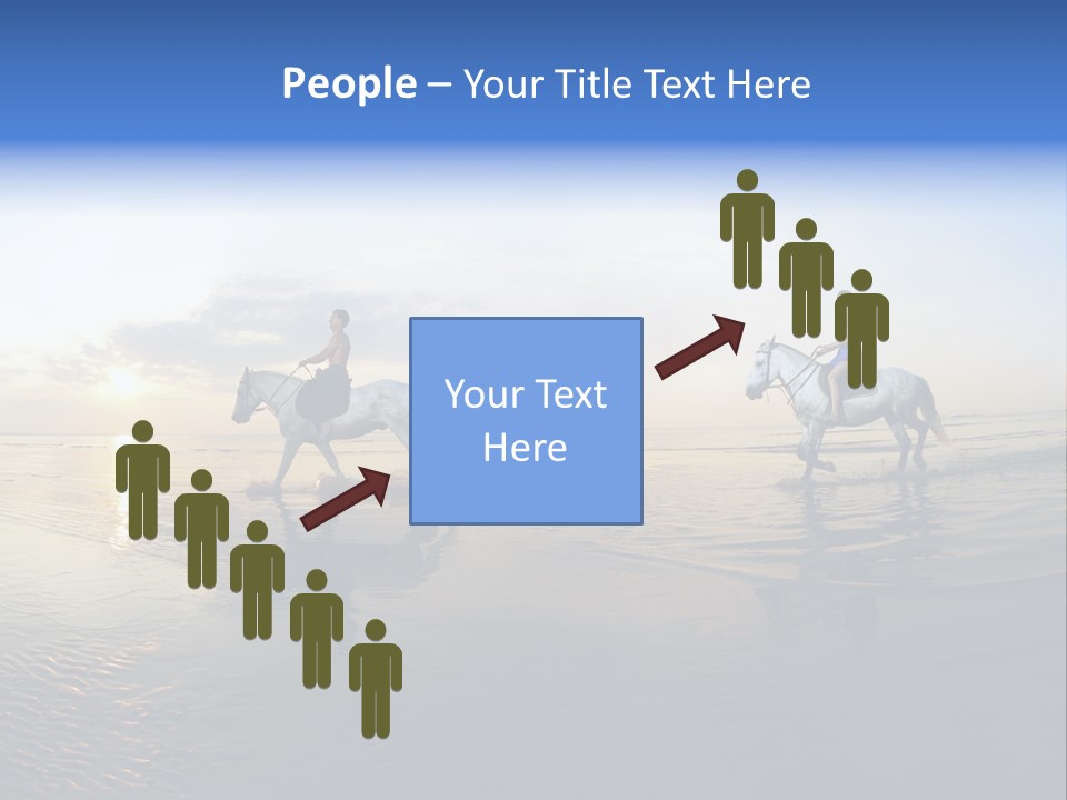 Horseback Riding In Costa Rica PowerPoint Template