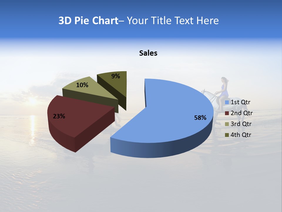 Horseback Riding In Costa Rica PowerPoint Template